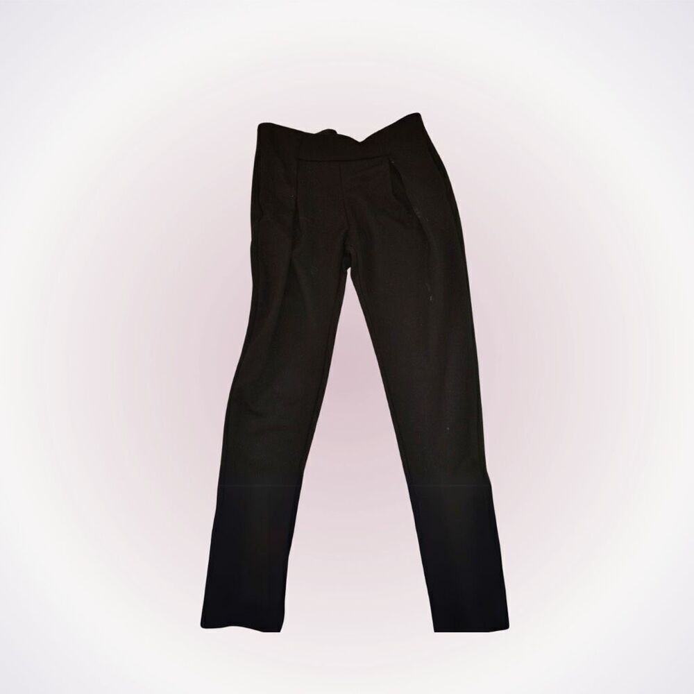 Silence & Noise black pleated back zip pants | Sz S